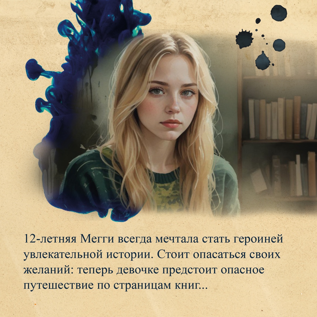 Промо материал к книге "Чернильное сердце" №2