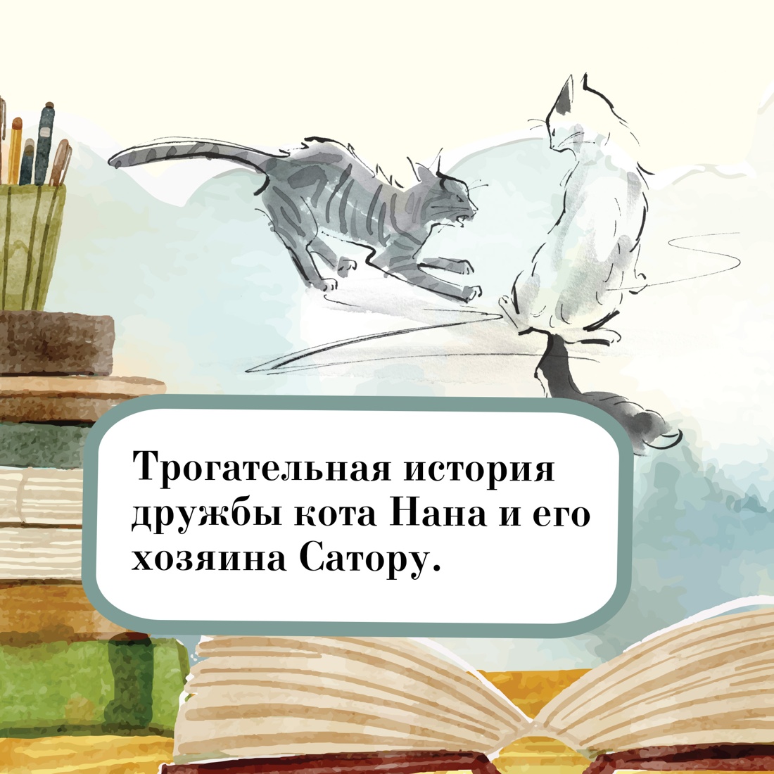 Промо материал к книге "Хроники странствующего кота" №3