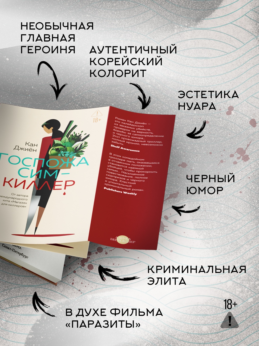 Промо материал к книге "Госпожа Сим - киллер" №1