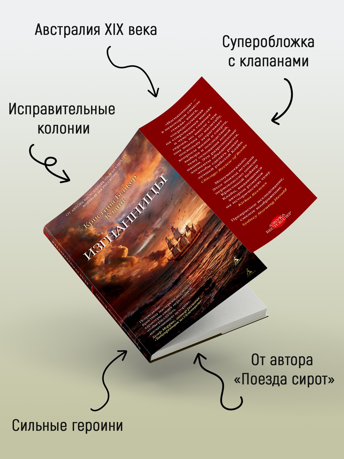 Промо материал к книге "Изгнанницы" №2