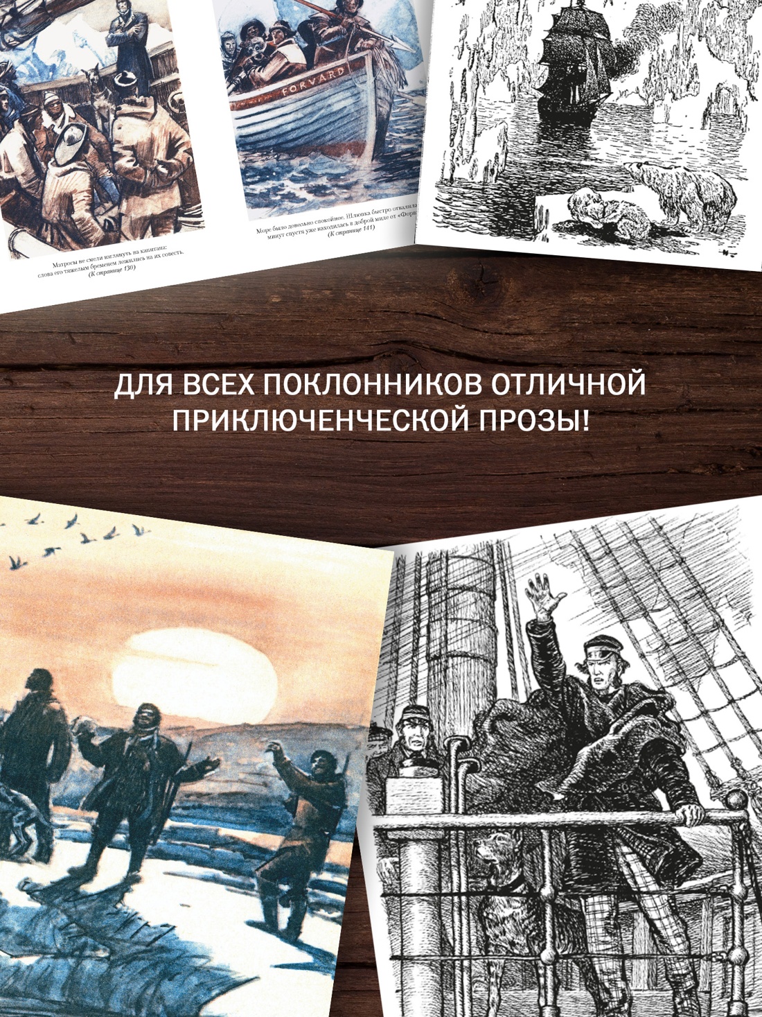 Промо материал к книге "Путешествие и приключения капитана Гаттераса. Найденыш с погибшей «Цинтии»" №2