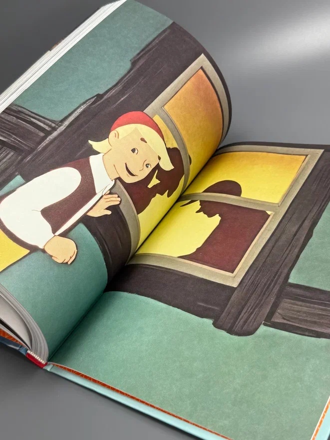 Промо материал к книге "Чудесное путешествие Нильса с дикими гусями (илл.  Союзмультфильм и др.)" №7