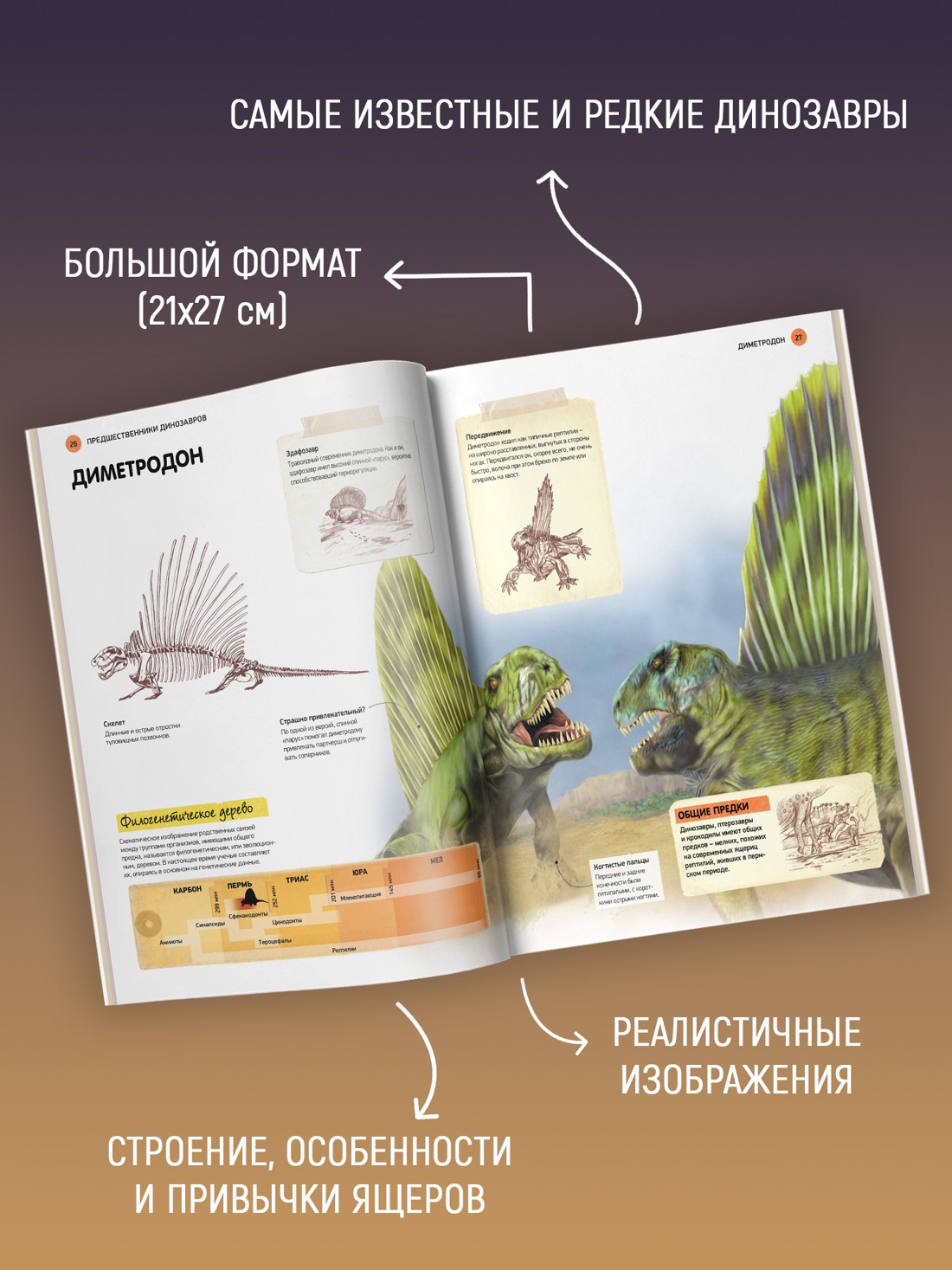 Промо материал к книге "Всё о динозаврах (Букс Паррагон  и др.)" №1