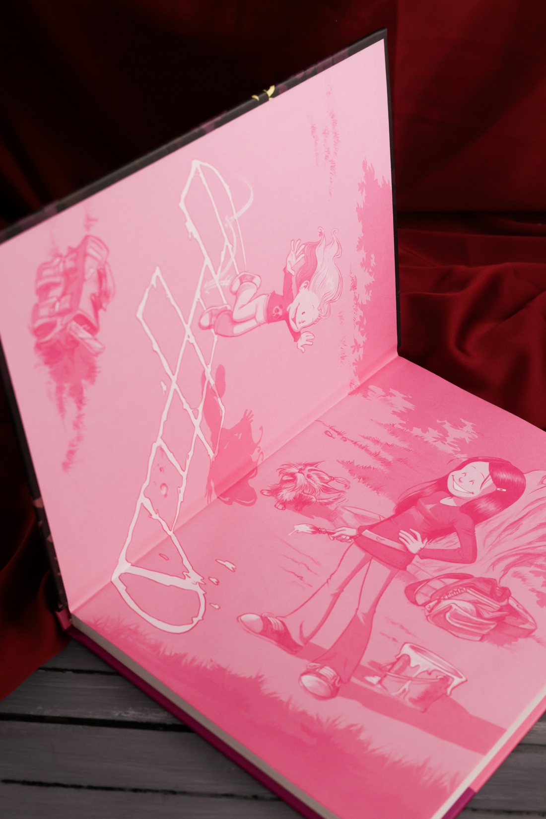 Промо материал к книге "Сёстры. Так себе характер" №10