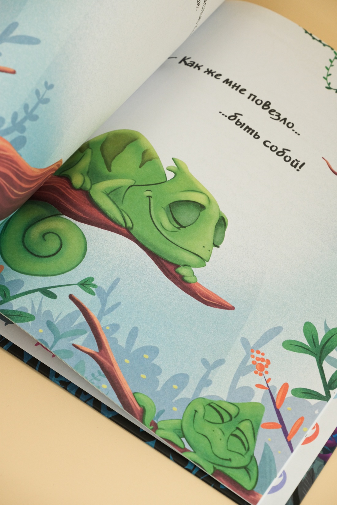 Промо материал к книге "Хамелеончик Конкер изучает эмоции" №8