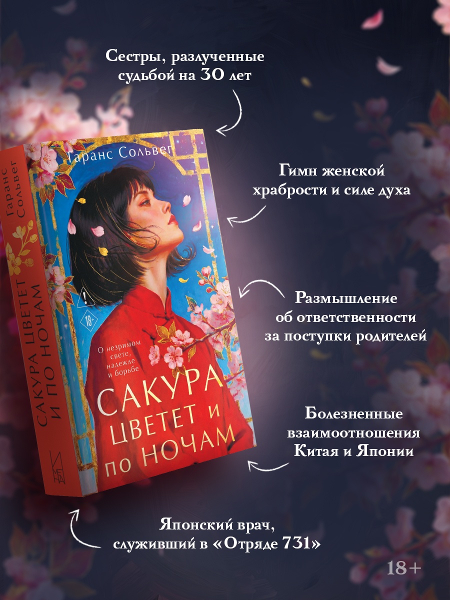 Промо материал к книге "Сакура цветет и по ночам" №1