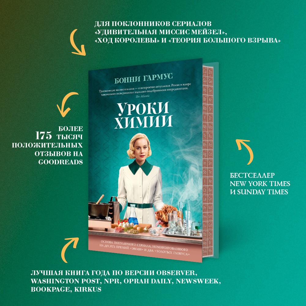 Промо материал к книге "Уроки химии" №0