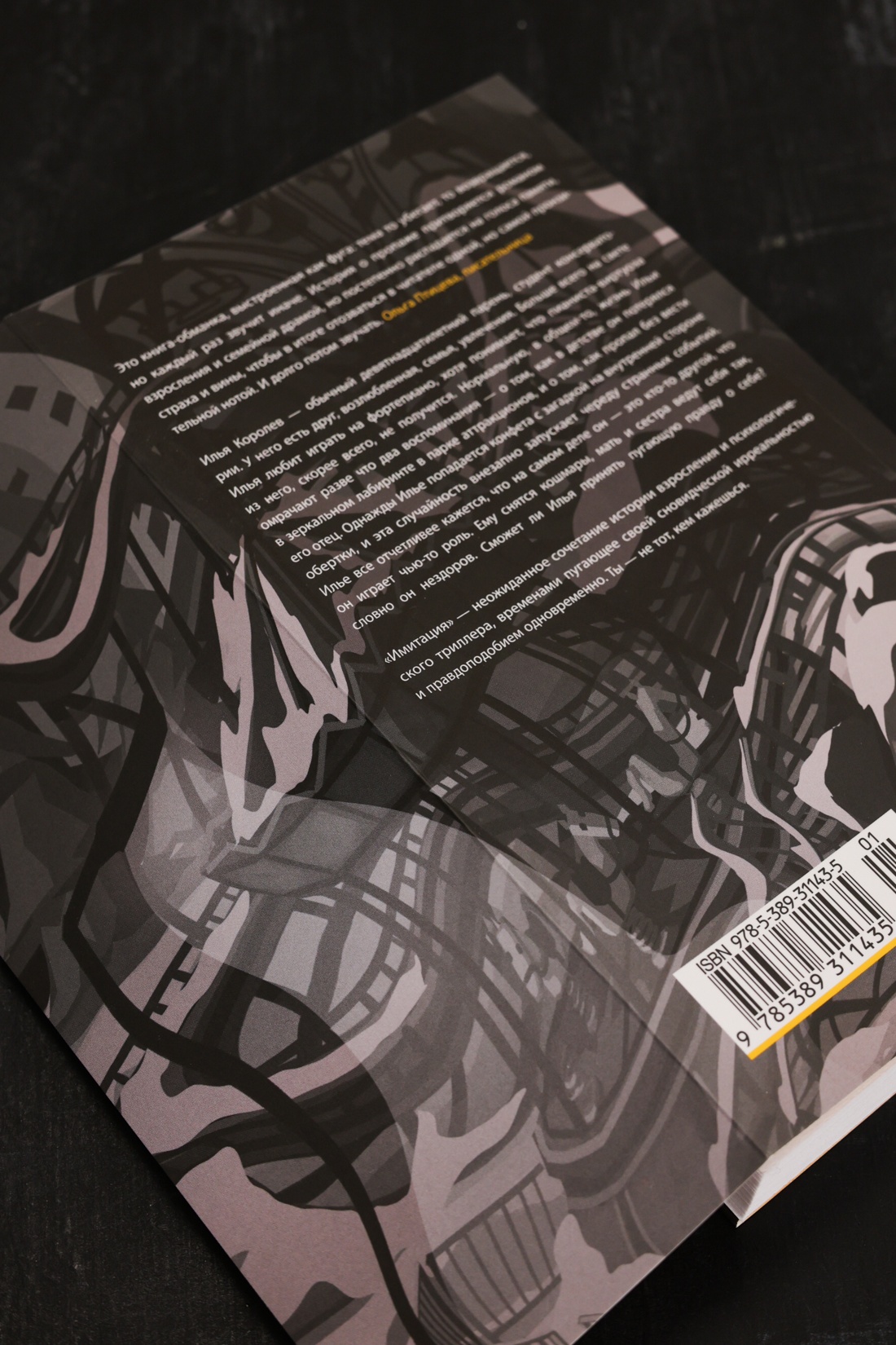 Промо материал к книге "Имитация" №9