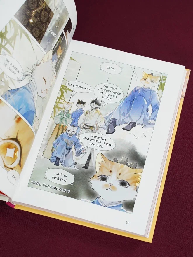 Промо материал к книге "Императорские коты в Запретном городе. Рождение героя (Том 6)" №10
