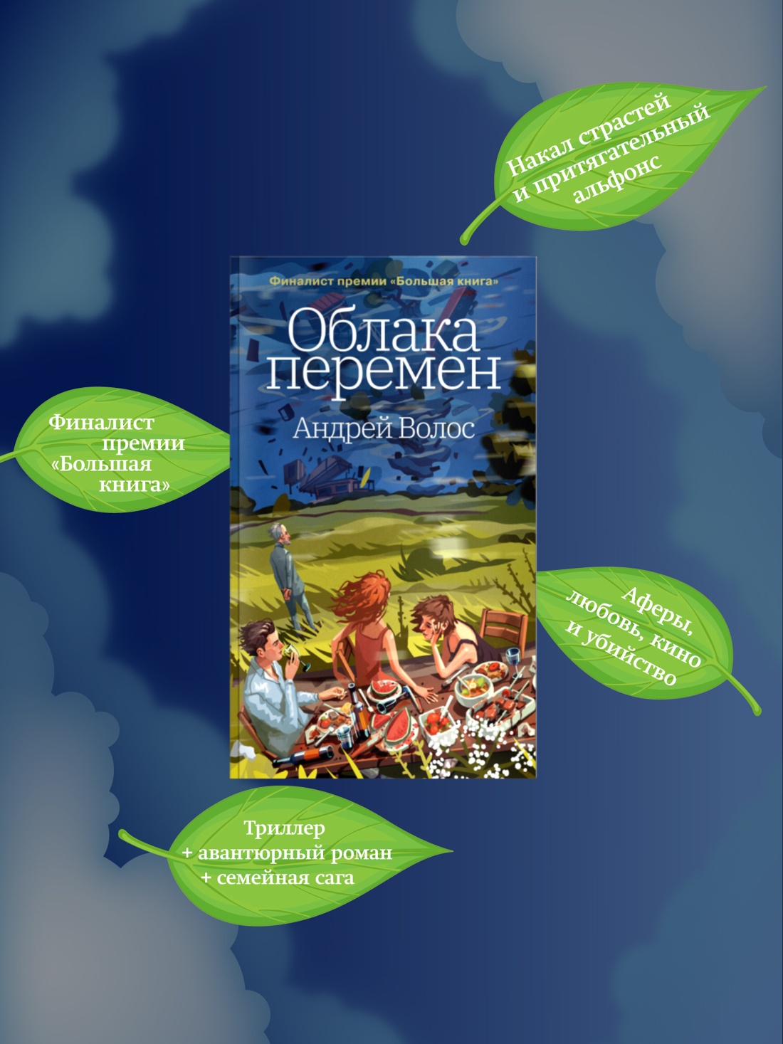 Промо материал к книге "Облака перемен" №1