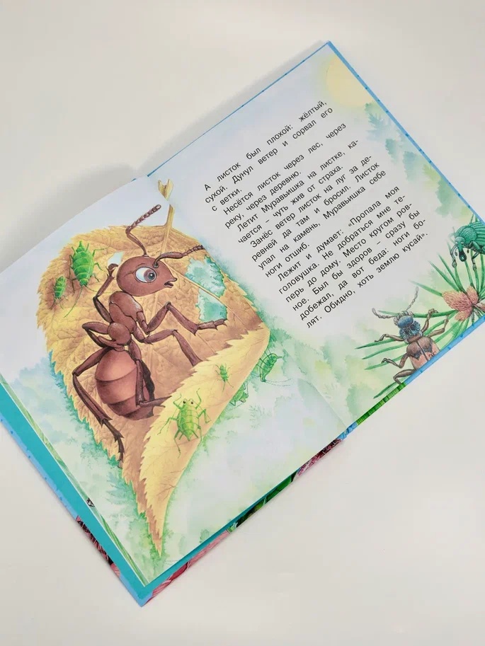 Промо материал к книге "Как Муравьишка домой спешил. Сказки" №10