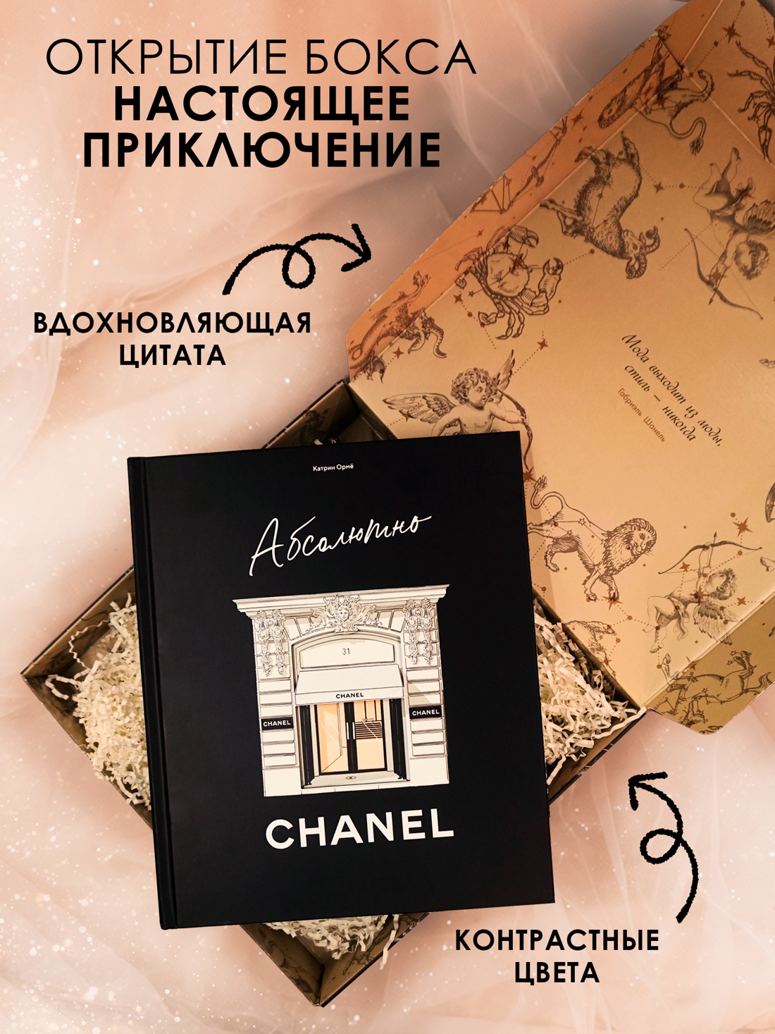 Промо материал к книге "Абсолютно CHANEL. Сборный комплект в коробке" №1
