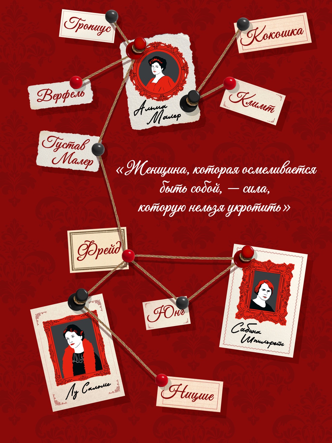 Промо материал к книге "Роковые женщины: яд или нектар. Как страх перед женской свободой создал архетип femme fatale" №3