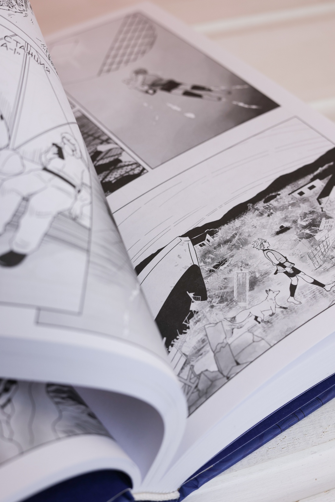 Промо материал к книге "Девочка и цунами" №10