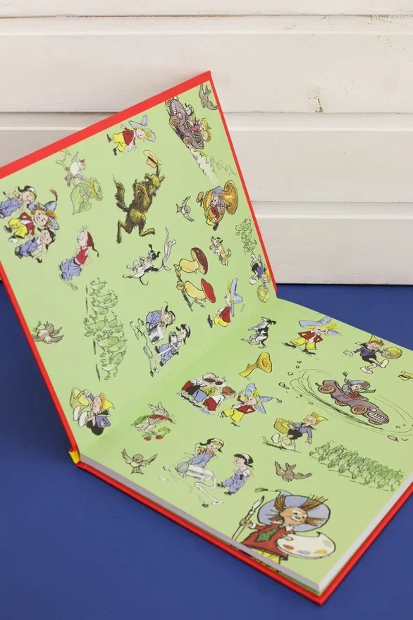 Промо материал к книге "Незнайка и его друзья. Рассказы в картинках" №2