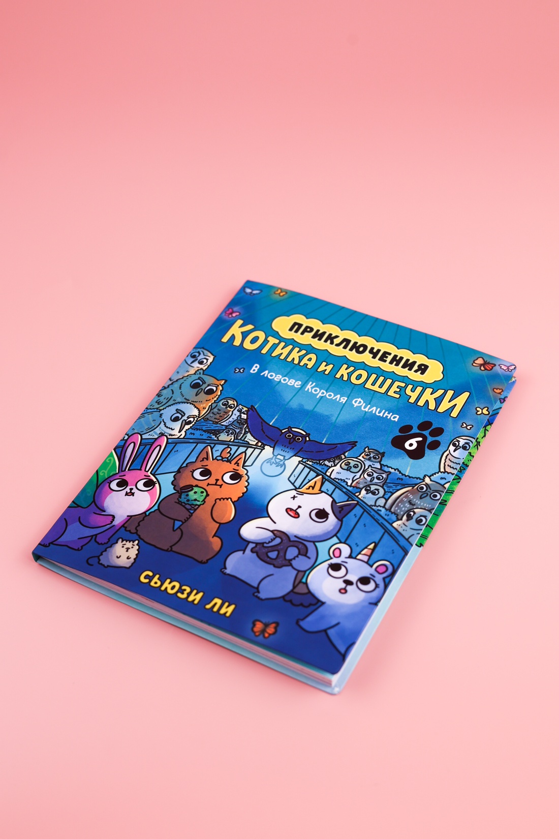Промо материал к книге "Приключения котика и кошечки. Книга 6. В логове Короля Филина" №4