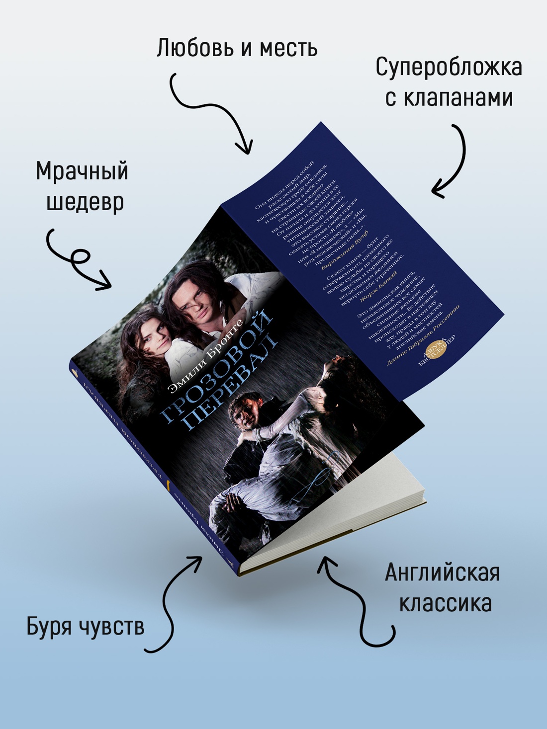 Промо материал к книге "Грозовой перевал (Азбука-бестселлер)" №2