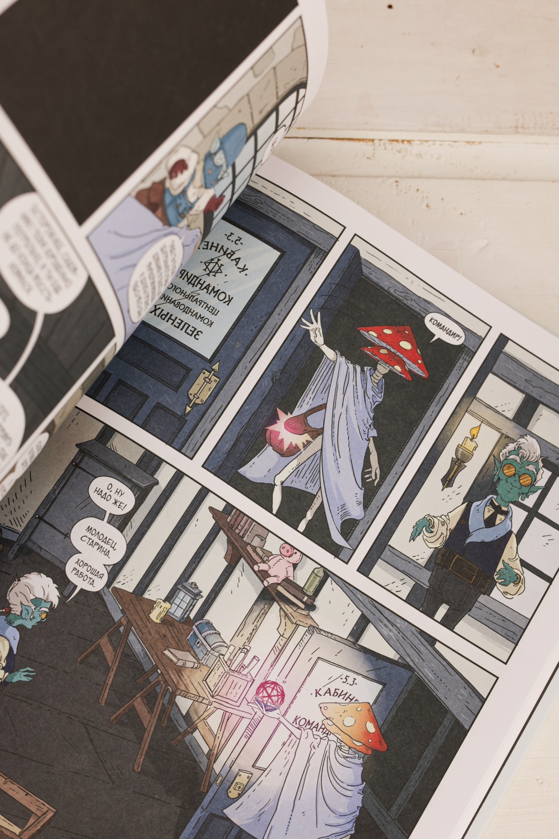 Промо материал к книге "Рыцарь-гриб. Книга 1" №12