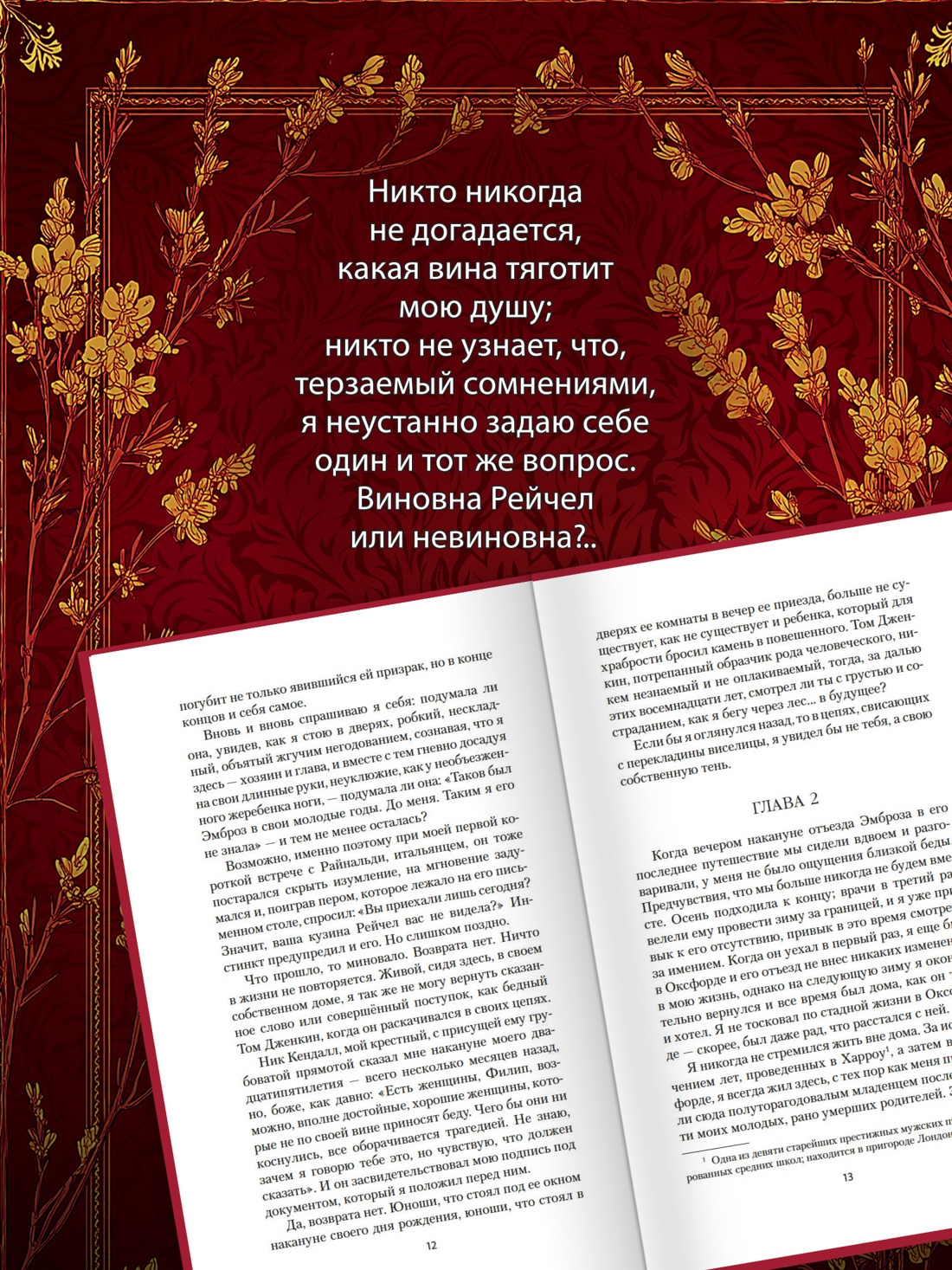 Промо материал к книге "Моя кузина Рейчел" №3