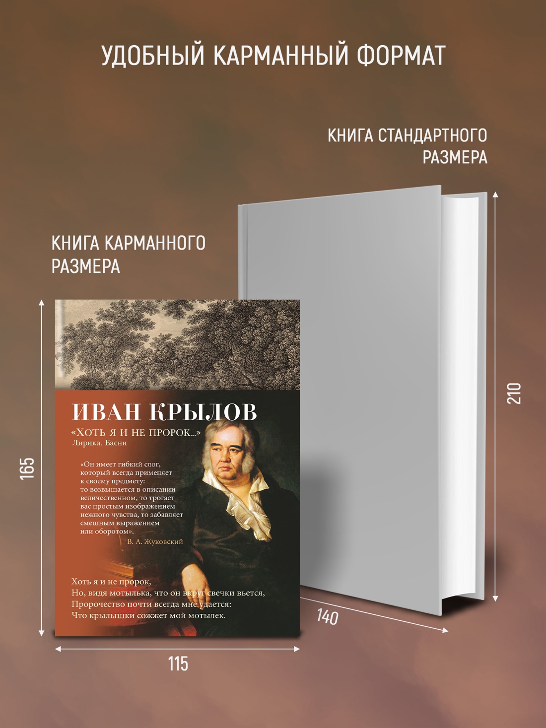 Промо материал к книге ""Хоть я и не пророк..." Лирика. Басни" №2