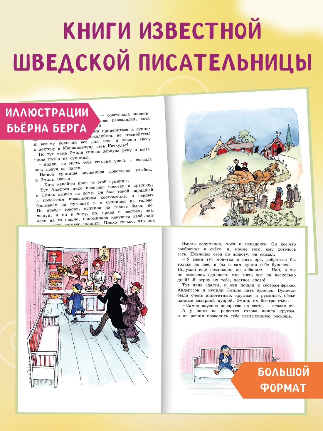 Промо материал к книге "Эмиль из Лённеберги" №0