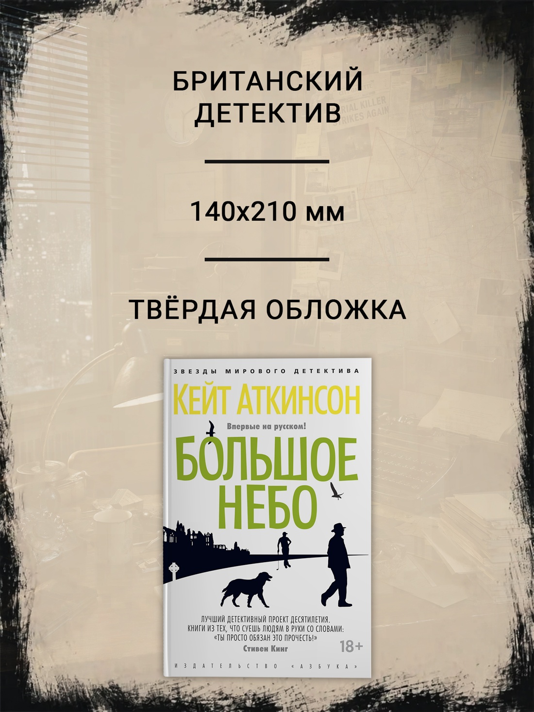 Промо материал к книге "Большое небо (твердый)" №1