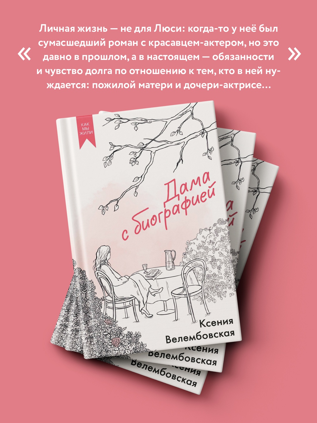 Промо материал к книге "Дама с биографией" №2