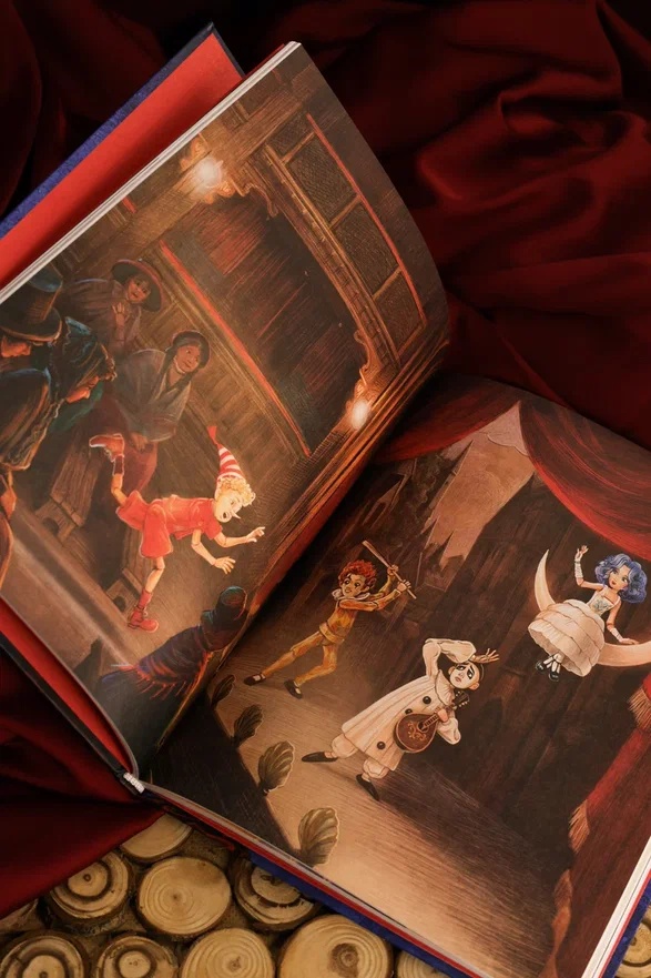 Промо материал к книге "Буратино. Официальная новеллизация для детей (с цветными иллюстрациями)" №11