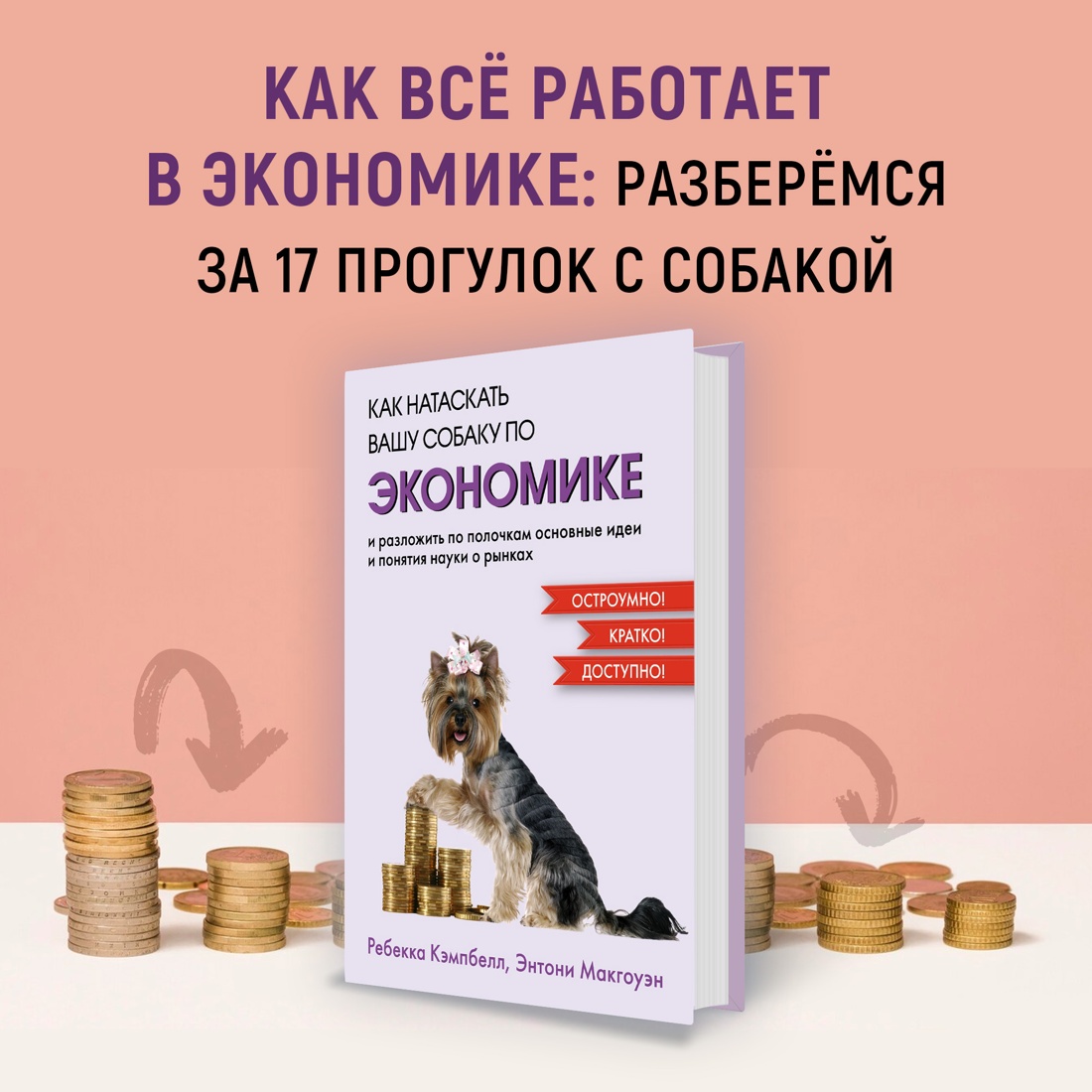 Промо материал к книге "Как натаскать вашу собаку по ЭКОНОМИКЕ и разложить по полочкам основные идеи и понятия науки о рынках" №0