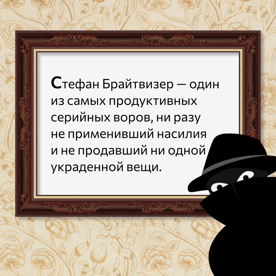 Промо материал к книге "Музейный вор. Подлинная история любви и преступной одержимости" №3