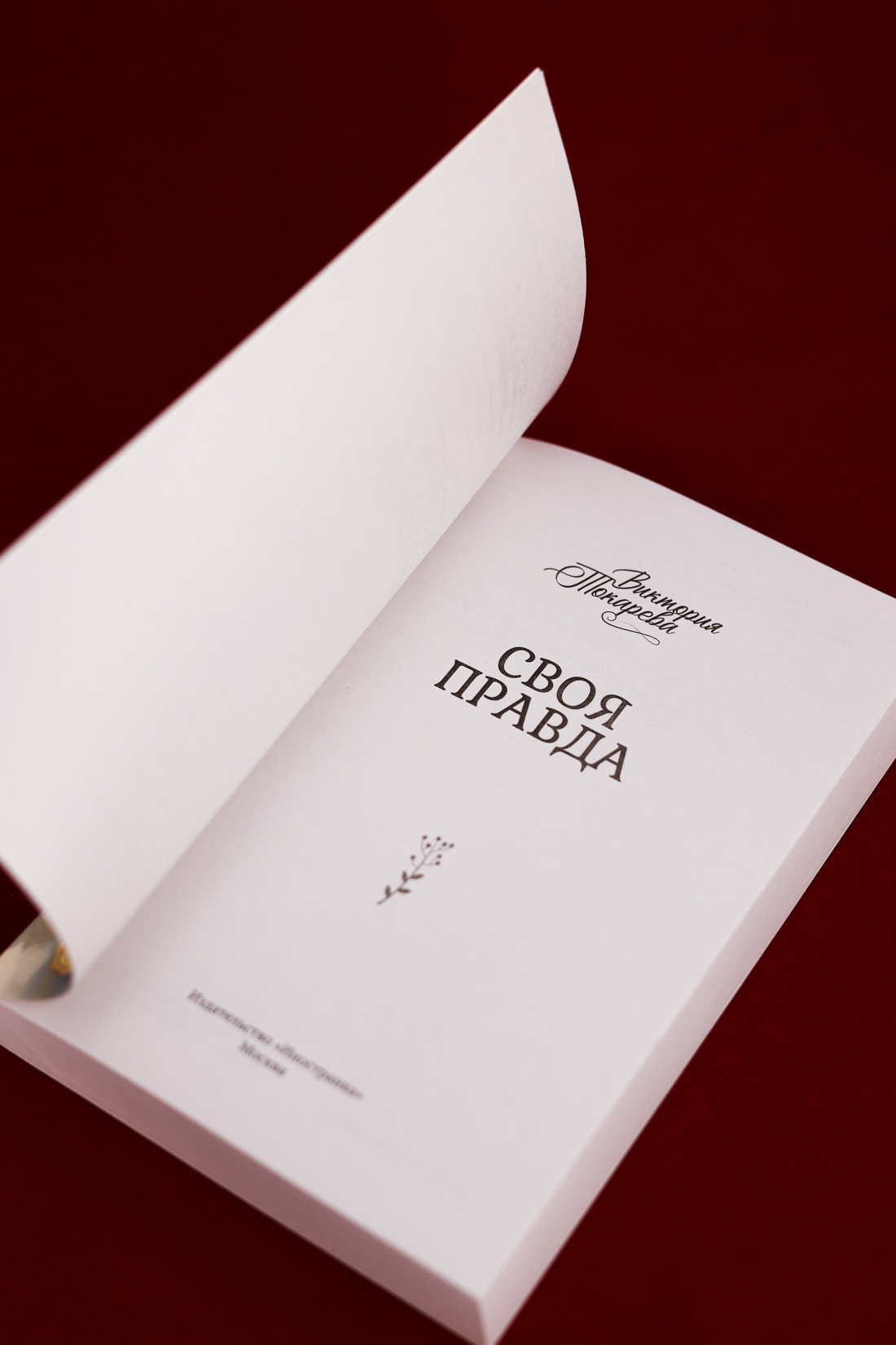 Промо материал к книге "Своя правда" №9