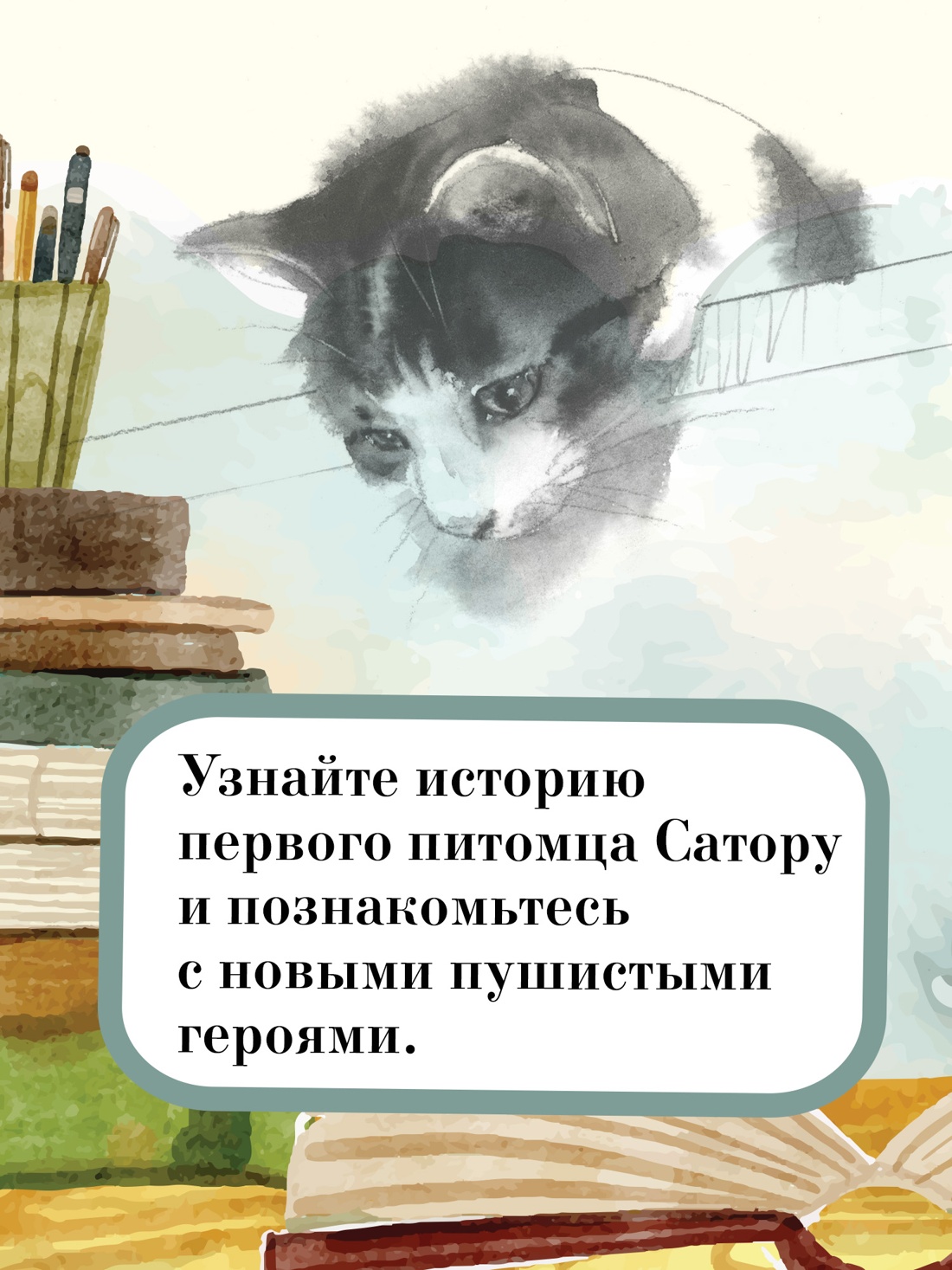 Промо материал к книге "Прощание с котом" №3