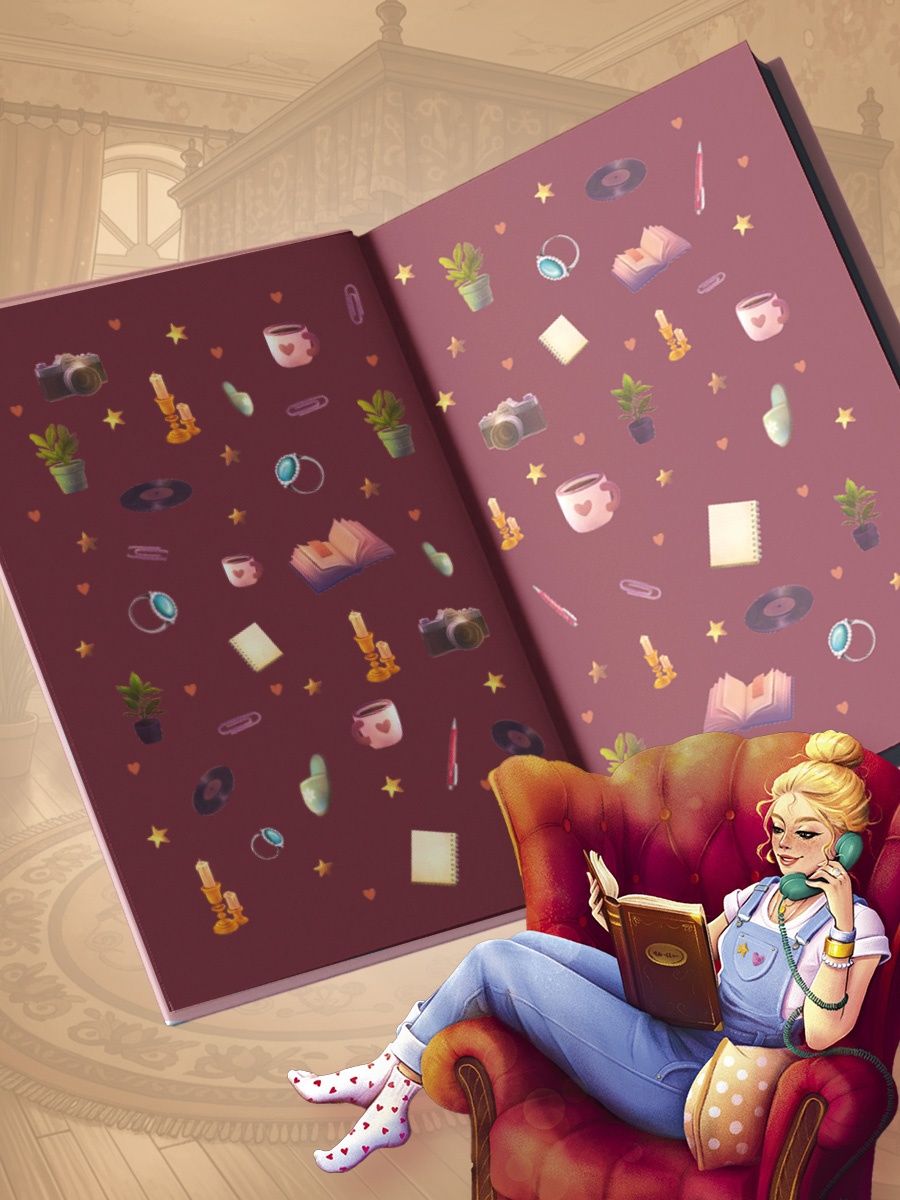 Промо материал к книге "Ушла в винтаж" №3