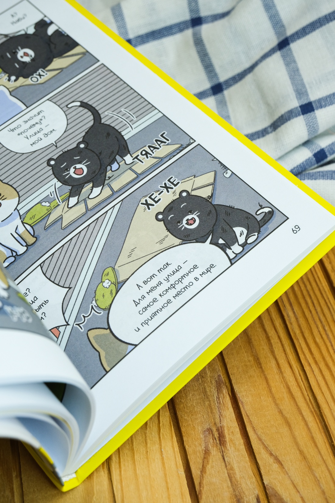 Промо материал к книге "Котёнок Наби. Думай как кот!" №8