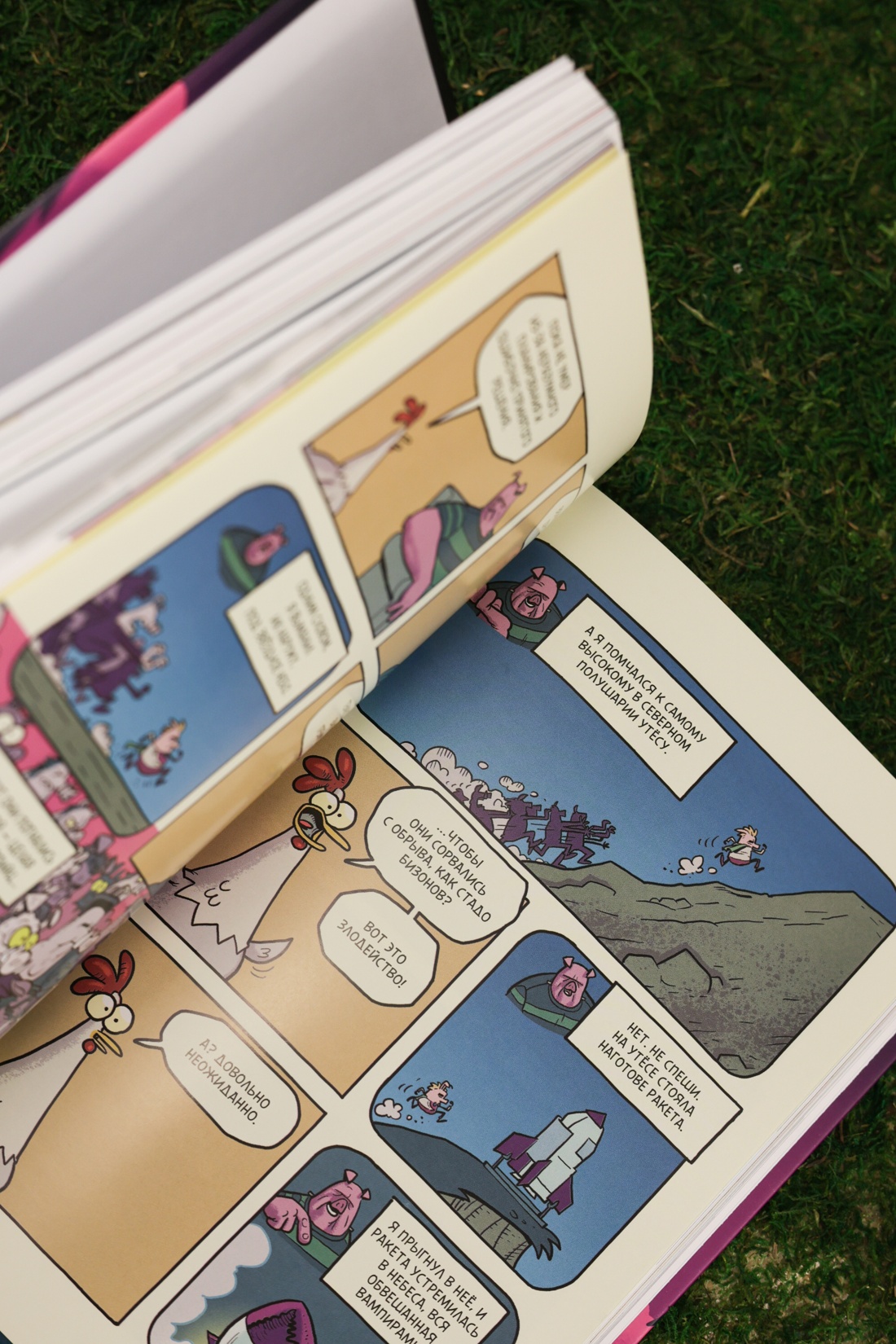 Промо материал к книге "Хрю Хельсинг и озёрный монстр" №13