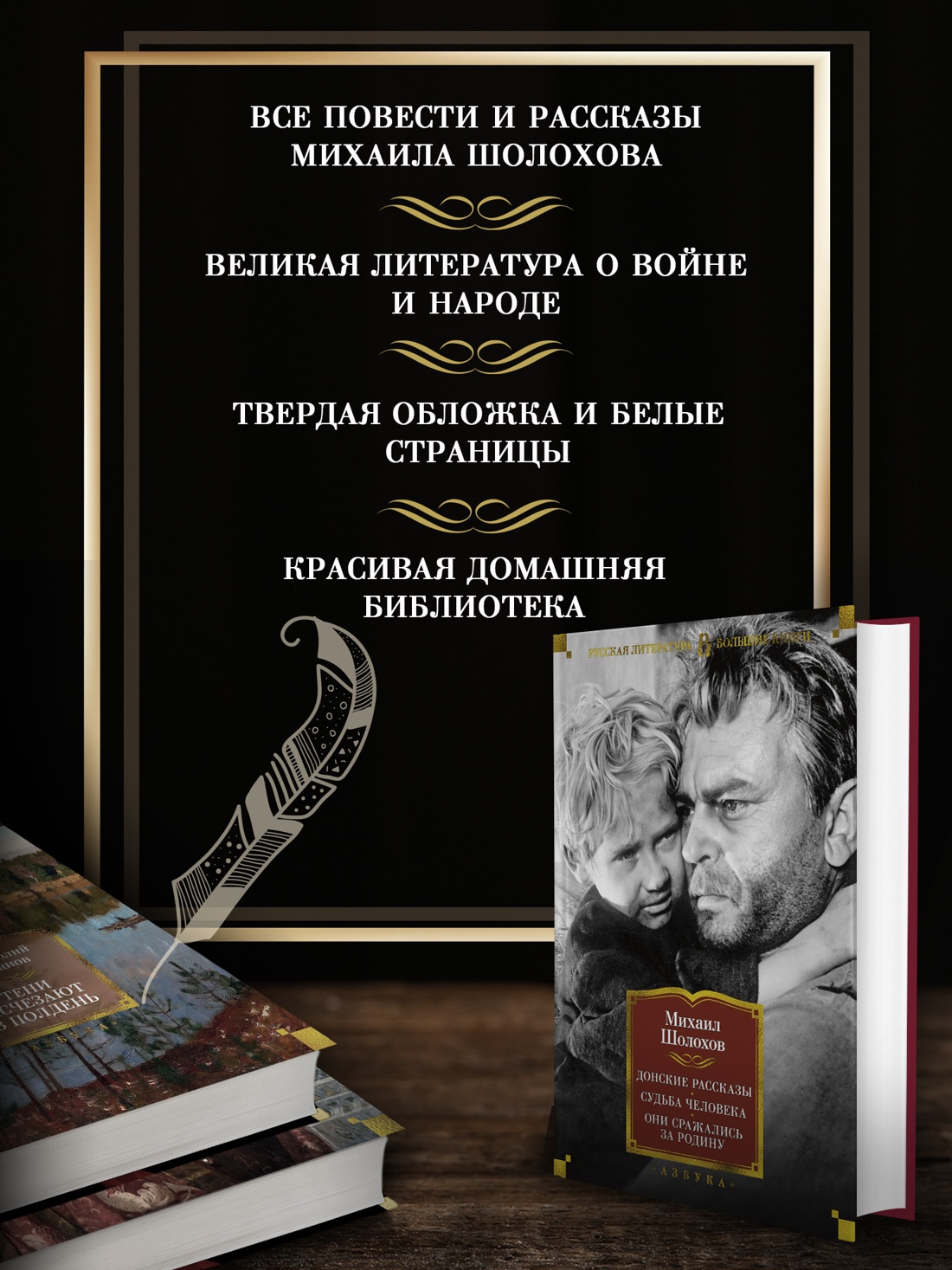 Промо материал к книге "Донские рассказы. Судьба человека. Они сражались за Родину" №1