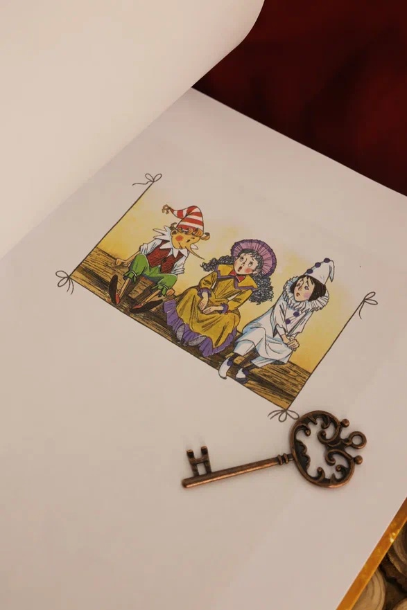 Промо материал к книге "Золотой ключик, или Приключения Буратино (кинообложка)" №7