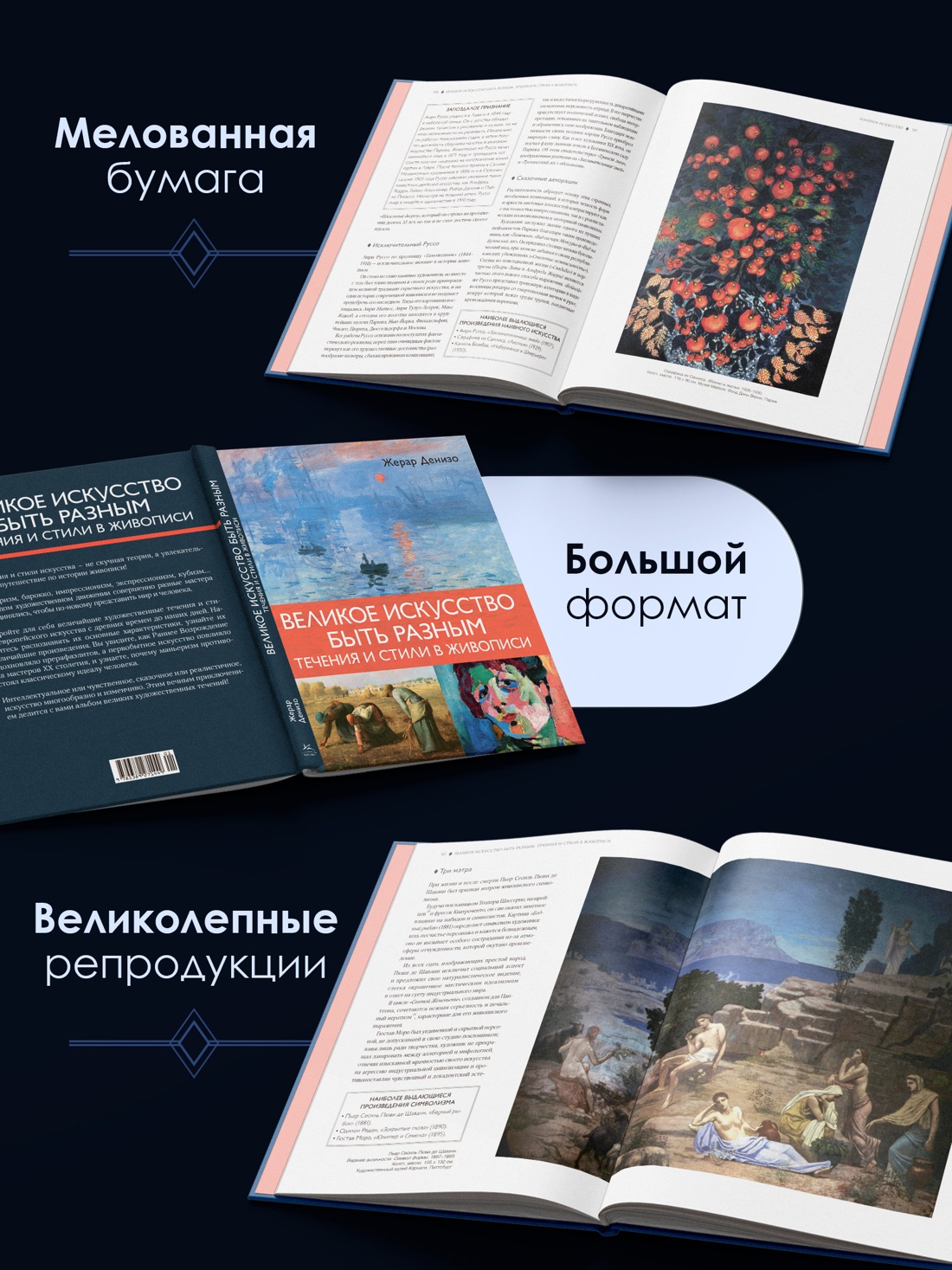 Промо материал к книге "Великое искусство быть разным. Течения и стили в живописи" №4