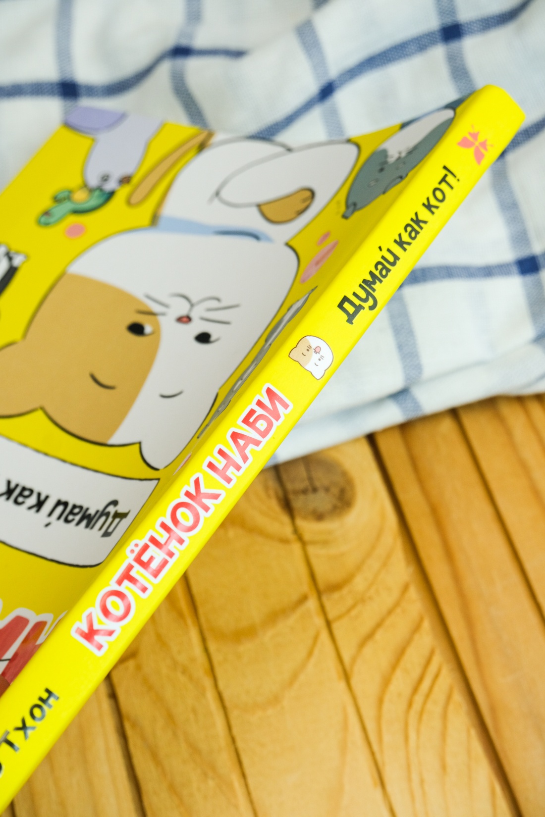 Промо материал к книге "Котёнок Наби. Думай как кот!" №5