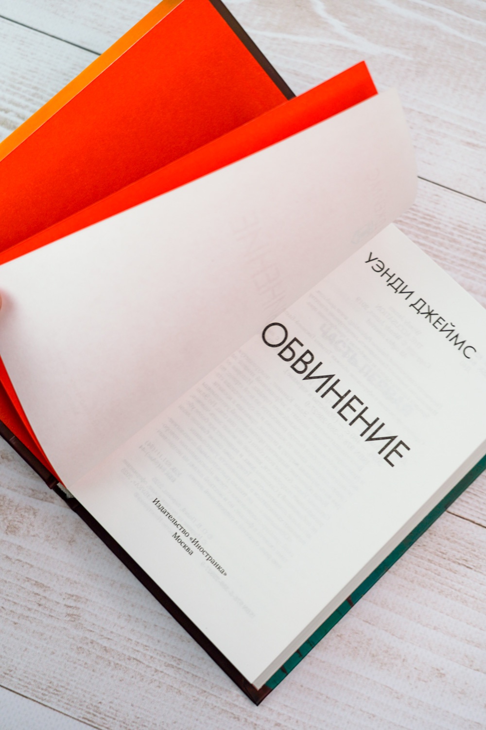 Промо материал к книге "Обвинение" №8