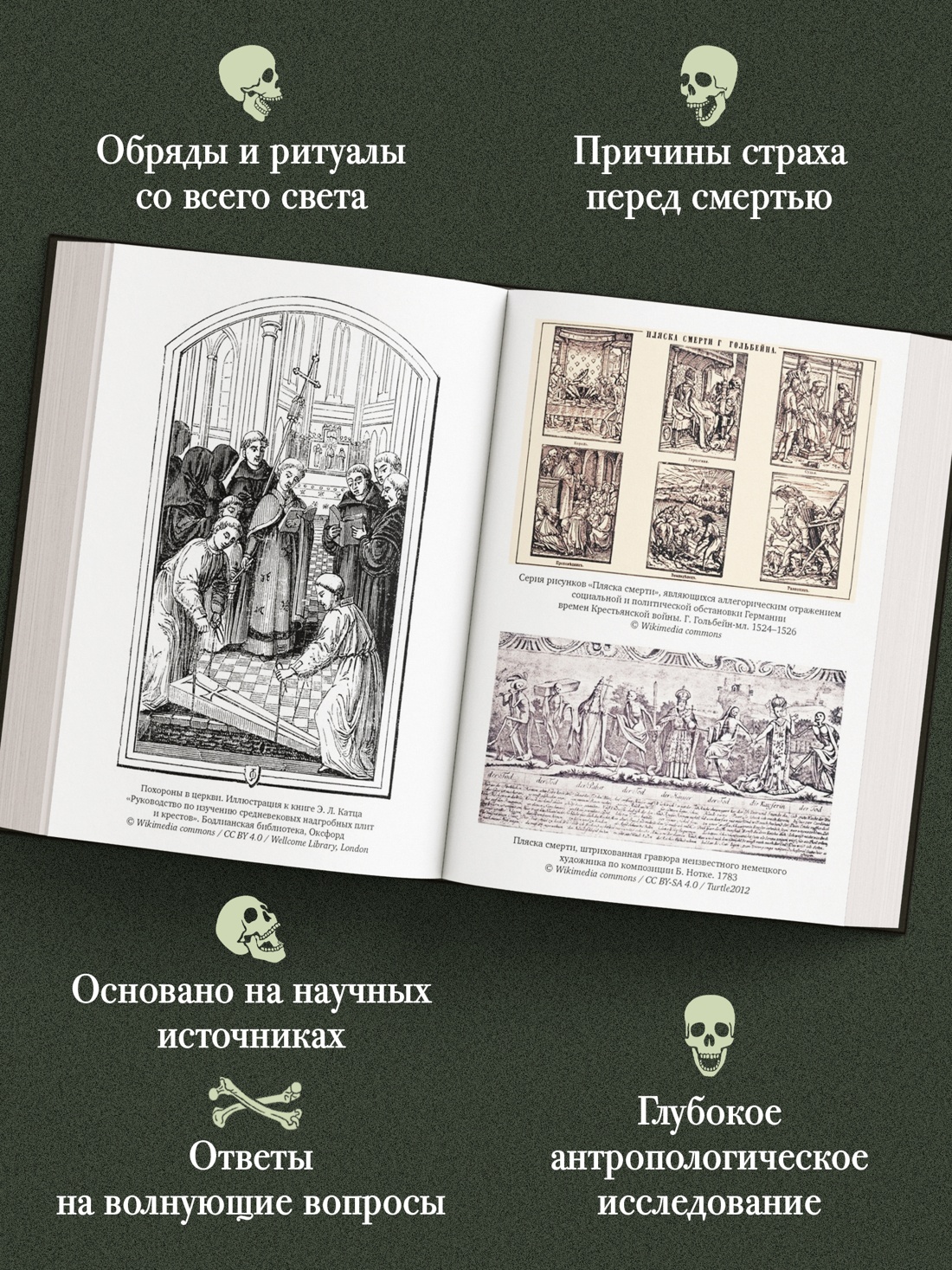Промо материал к книге "Антропология смерти. Погребальные обряды и призраки в мировых культурах" №1