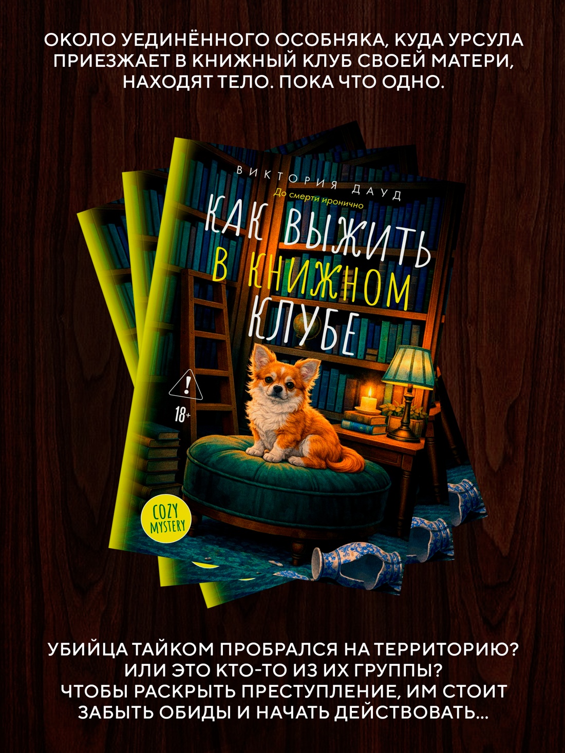 Промо материал к книге "Как выжить в книжном клубе" №2