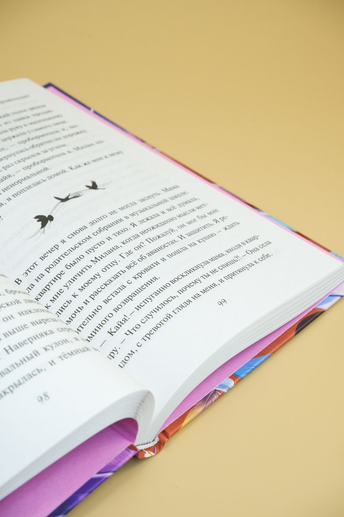 Промо материал к книге "Девочка-птица" №4