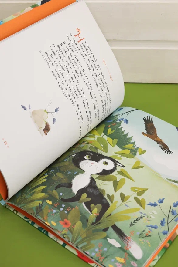 Промо материал к книге "Котёнок, который всего боялся" №1