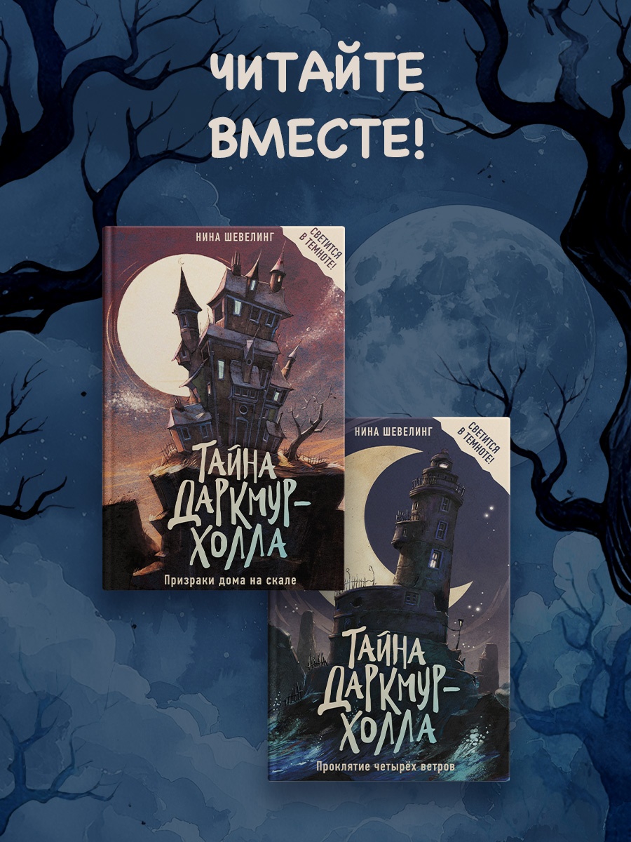 Промо материал к книге "Тайна Даркмур-Холла. Призраки дома на скале" №3