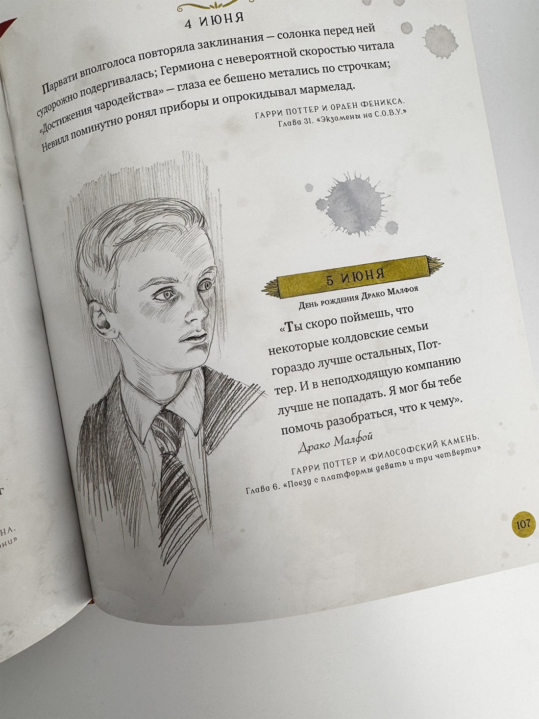 Промо материал к книге "Гарри Поттер. Год с волшебством" №8