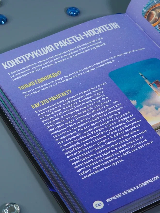 Промо материал к книге "Космос. Огромная энциклопедия" №10