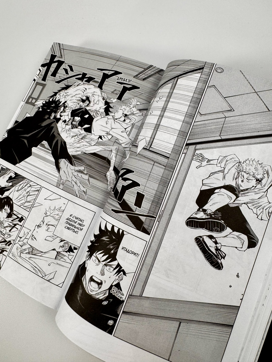 Промо материал к книге "Магическая битва. Книга 1. Двуликий Сукуна. Проклятый плод" №11