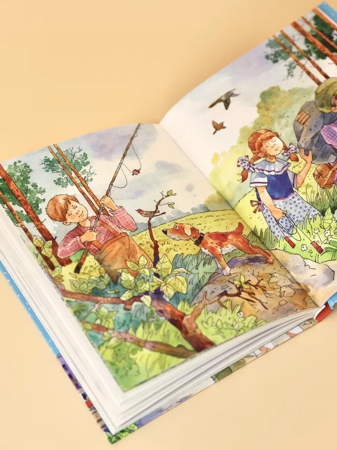 Промо материал к книге "Леля и Минька. Рассказы" №9