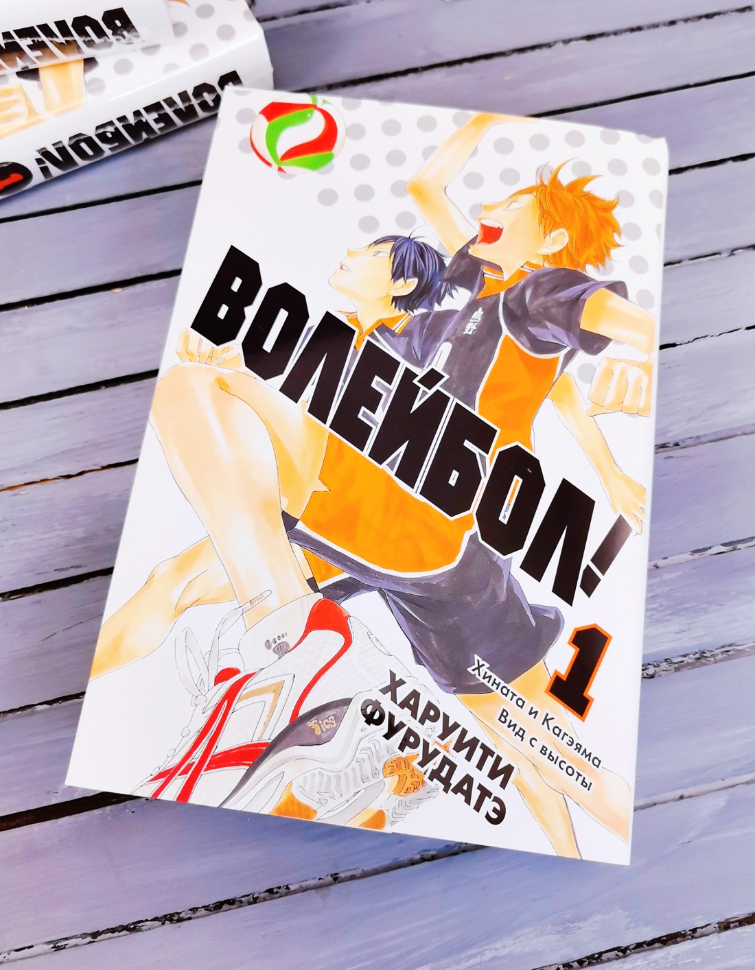 Промо материал к книге "Волейбол! Книга 1. Хината и Кагэяма. Вид с высоты" №5